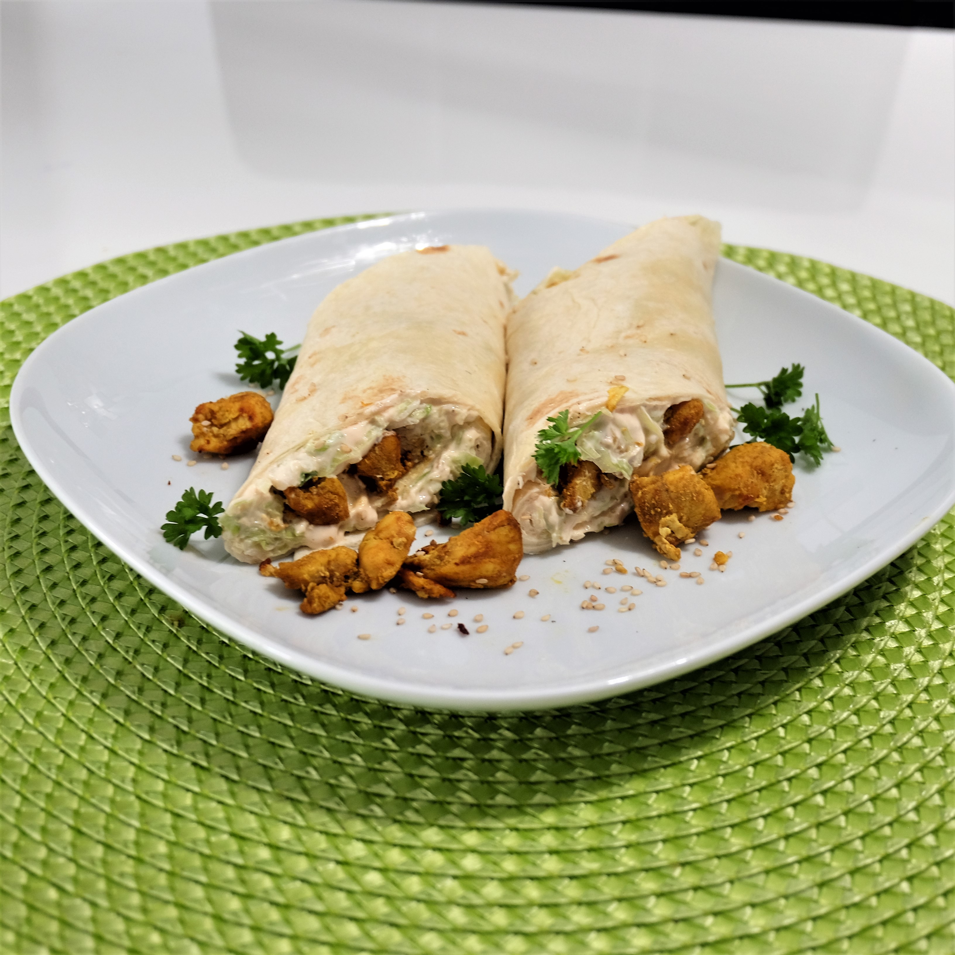 Arabska schawarma z kurczaka